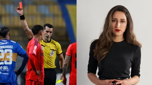 La comunicadora de ESPN Chile y su categórica opinión sobre la polémica jugada de Altamirano.