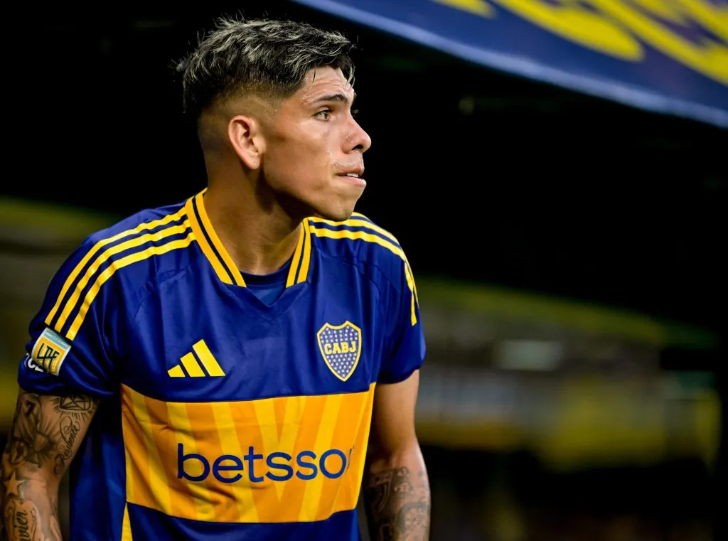 Carlos Palacios no fue citado para el duelo de Boca frente a Newell’s (Getty Images)