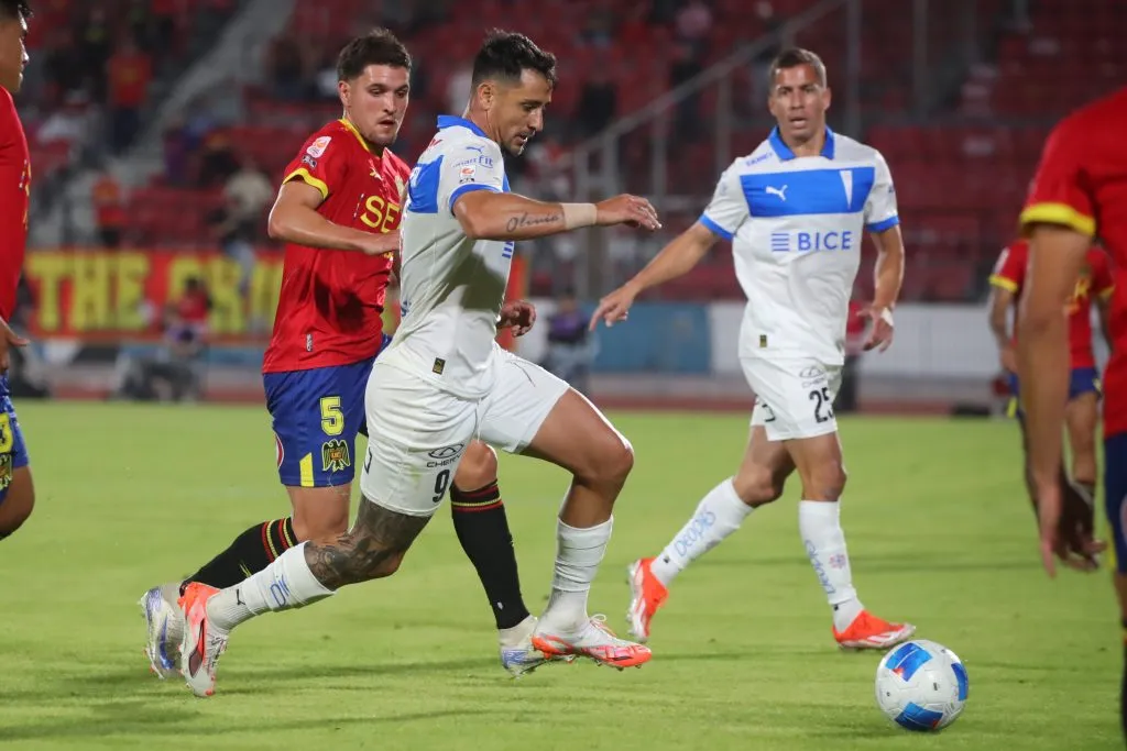 Católica venció por 2 a 1 a Unión Española con goles de Zampedri y Bello (Foto: Jonnathan Oyarzun/Photosport)