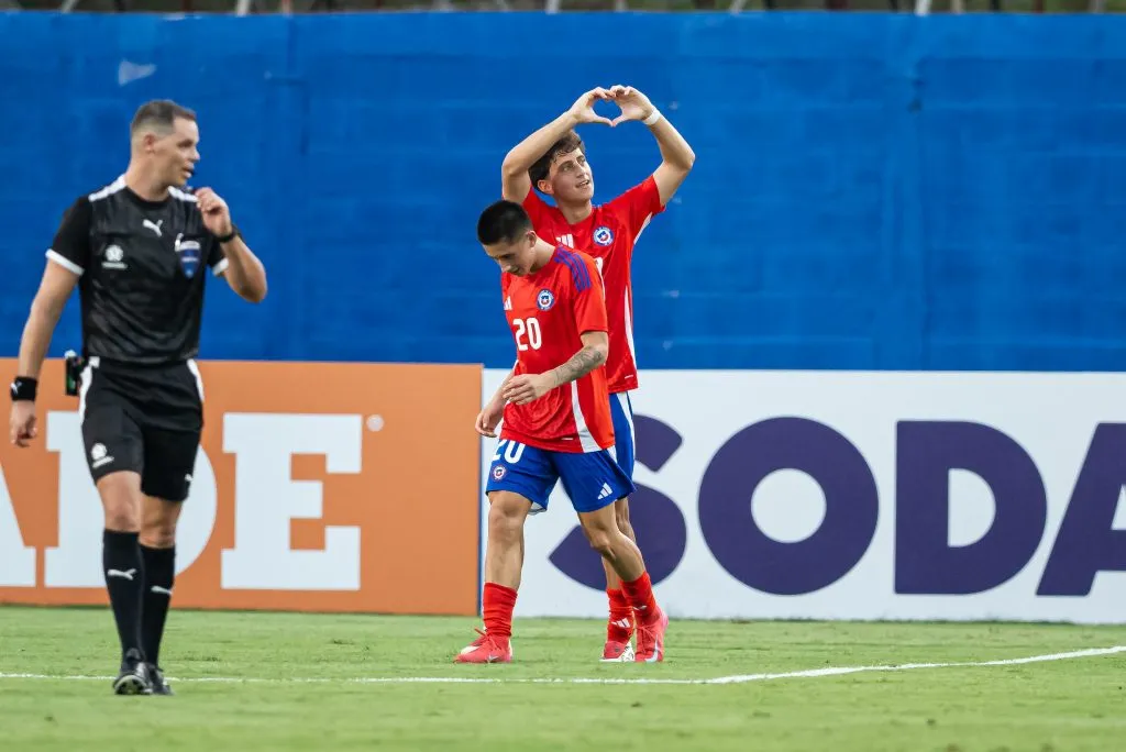 Zidane Yáñez la gran figura de la Rojita Sub 17 (Comunicaciones FFCH)