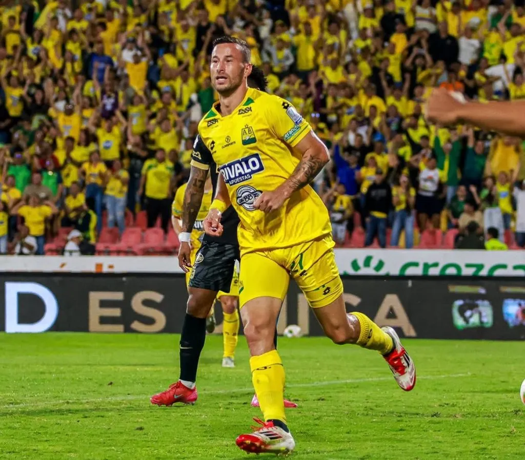 Pons anotó su primer gol con el Bucaramanga | Foto: Instasgram