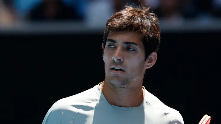 Cristian Garin debutó con éxito en el ATP 250 de Houston. (Foto: Getty)