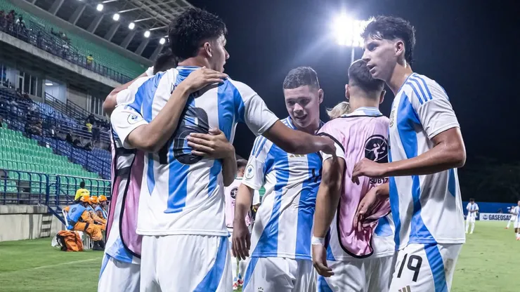 Argentina derrota a Paraguay. (Foto: Conmebol Torneos)