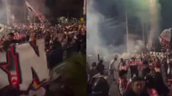 Hinchas de Colo Colo llegaron en masa para un nuevo arengazo