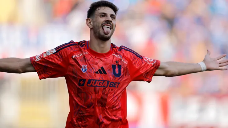Lucas Di Yorio anotó cuatro goles en cinco partidos desde su llegada a la Universidad de Chile.