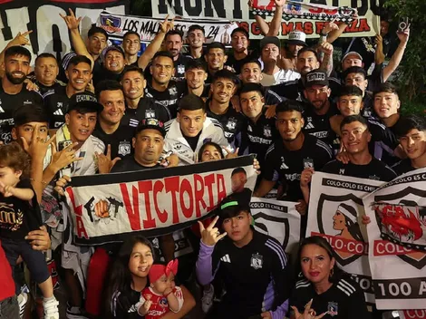 Hinchada de Colo Colo saca aplausos en Colombia: registran noble gesto de la barra alba