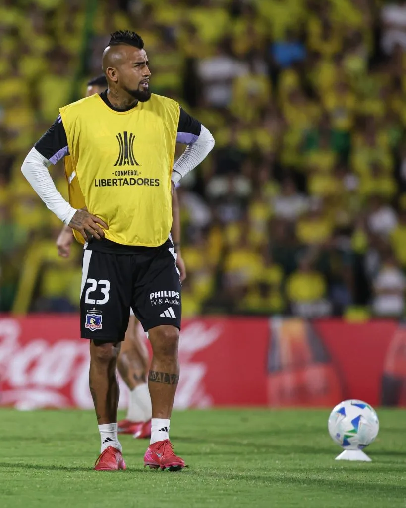 Arturo Vidal valora el empate de Colo Colo en Colombia