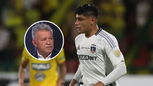 Claudio Borghi espera más rebeldía de Claudio Aquino en Colo Colo. (Foto: @colocolooficial)