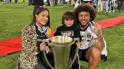 Florencia Pouso reapareció apoyando a Colo Colo. (Foto: Instagram)