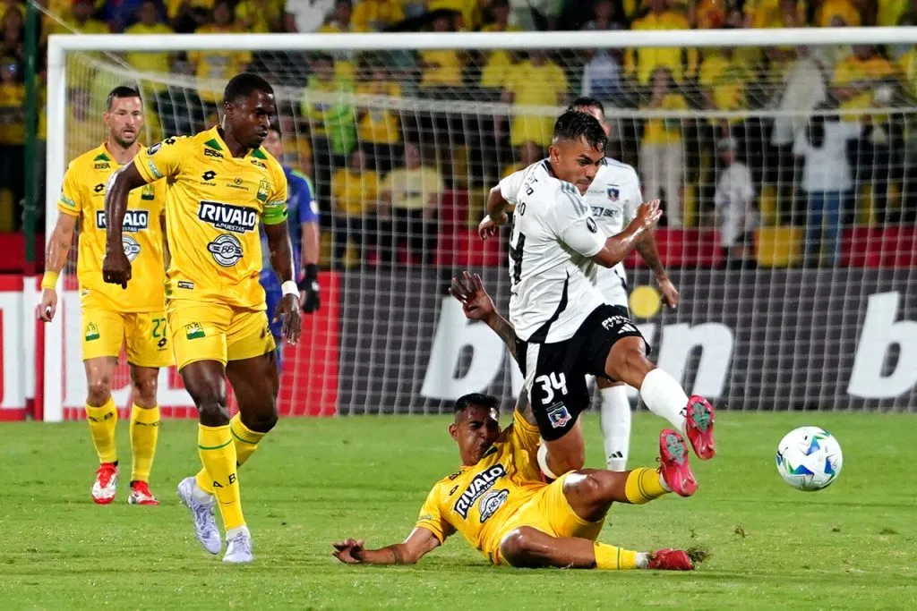 Pizarro no hizo un buen partido ante Bucaramanga. | Foto: Photosport