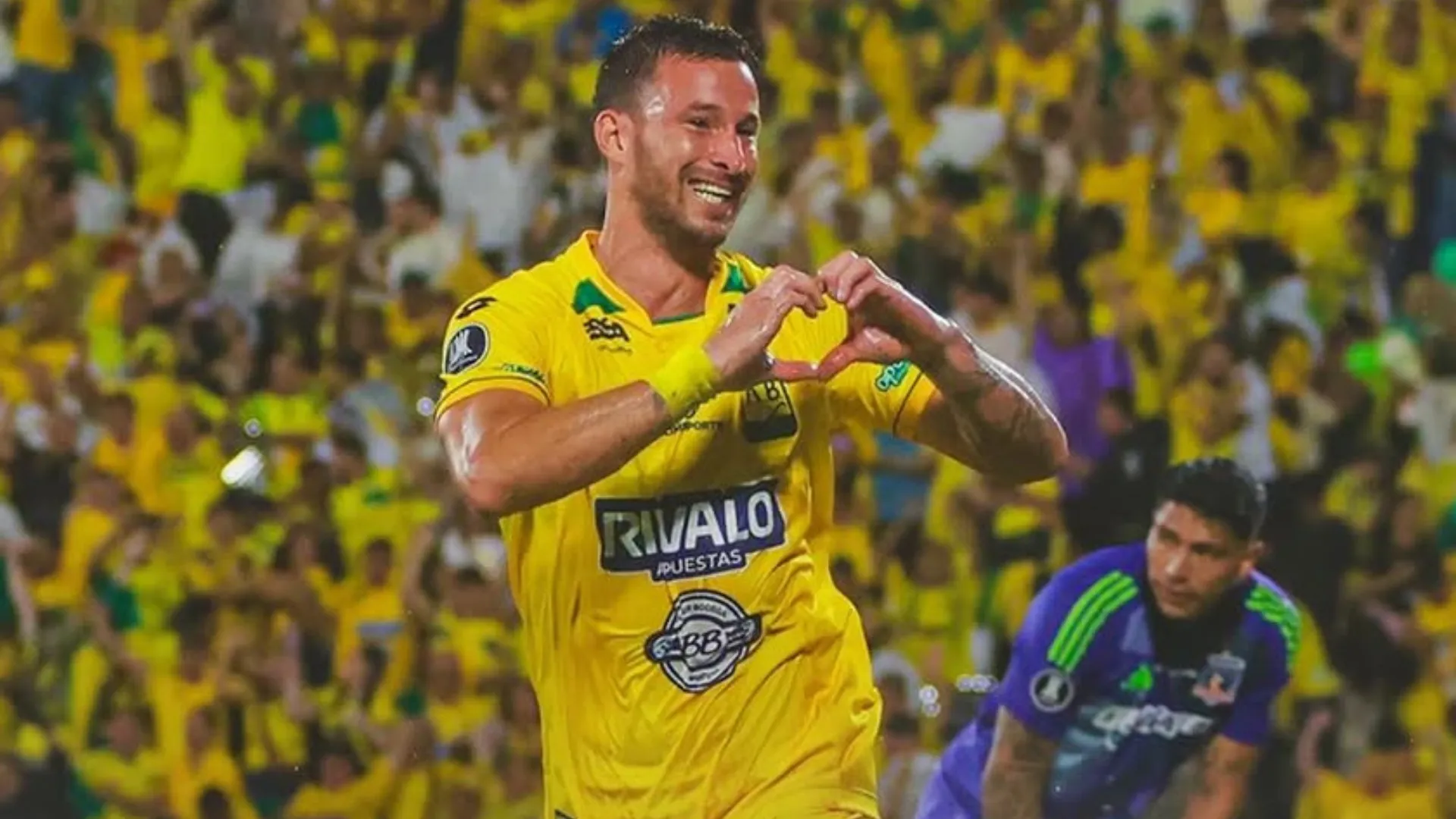 Luciano Pons debe definir su futuro. Pertenece a Universidad de Chile. (Imagen: Atlético Bucaramanga)