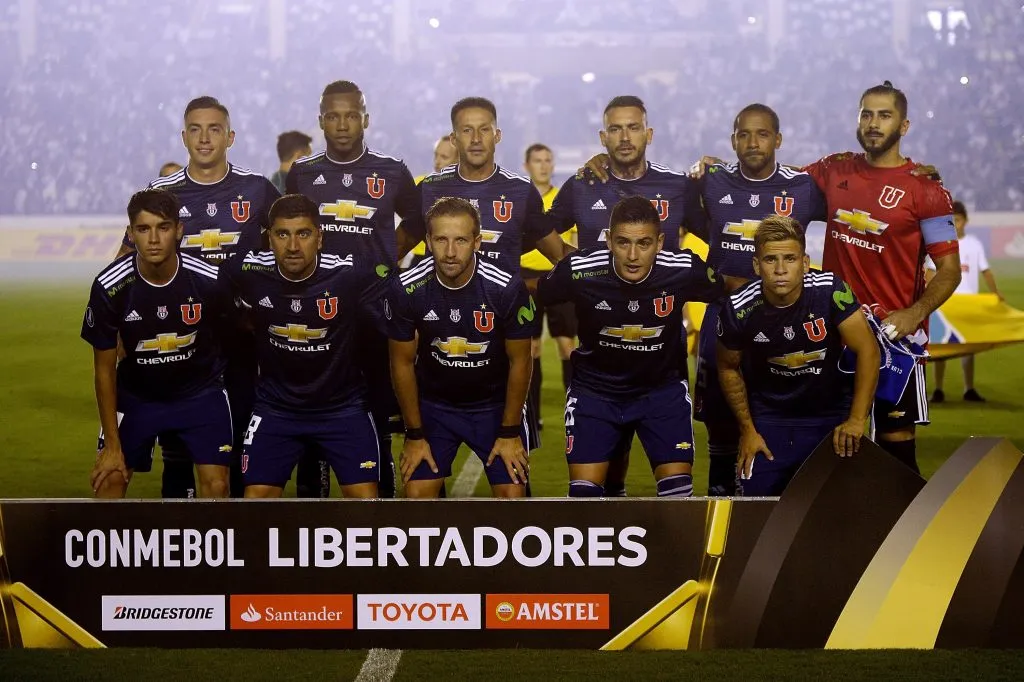Esta fue la formación de Universidad de Chile en su debut en la Copa Libertadores 2018.