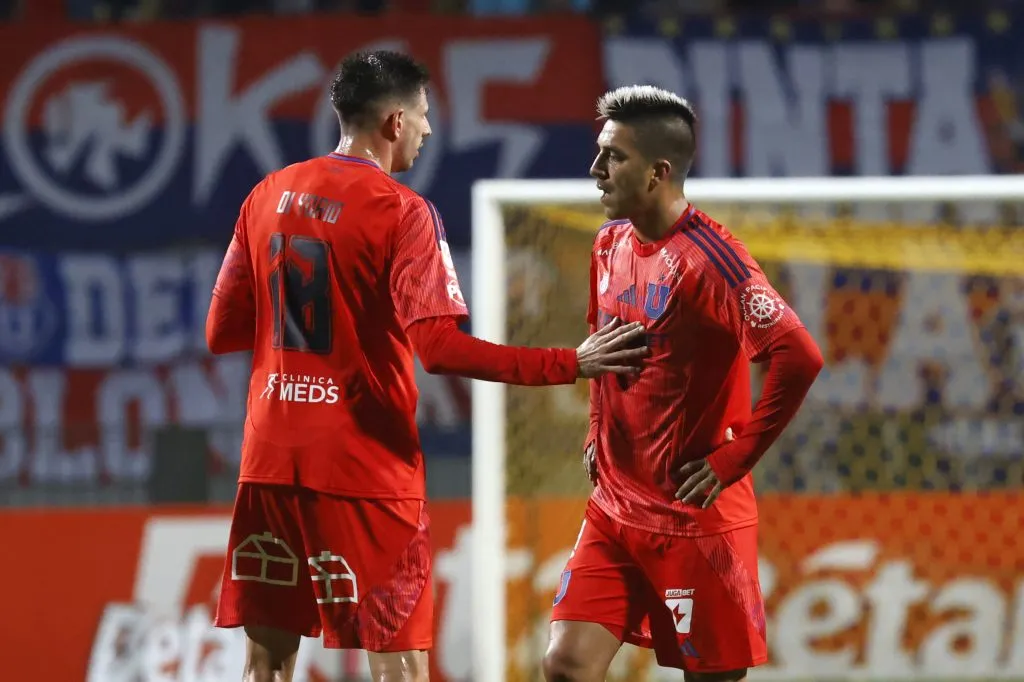 Di Yorio y Fernández comandarán el ataque de la U | FOTO: Sebastian Cisternas/Photosport