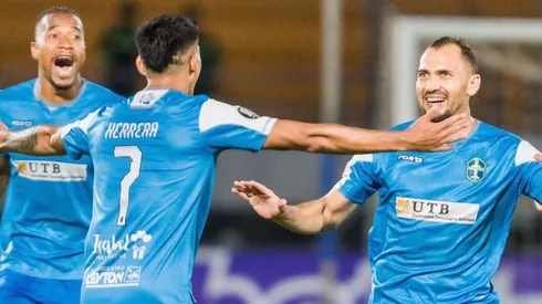 San Antonio Bulo Bulo da la primera sorpresa de la Copa Libertadores. (Foto: Libertadores)