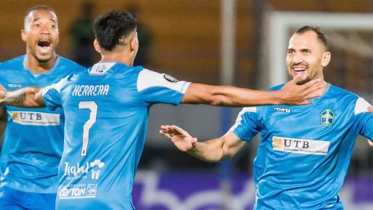 San Antonio Bulo Bulo da la primera sorpresa de la Copa Libertadores. (Foto: Libertadores)