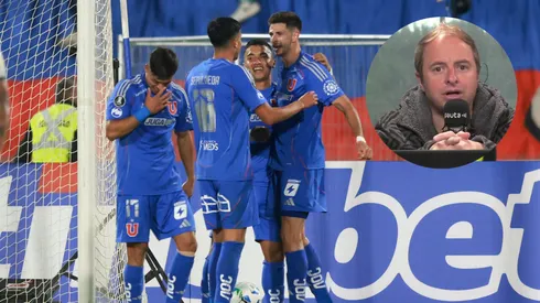 Coke Hevia aplaudió el triunfazo de la U en Copa Libertadores (Photosport).