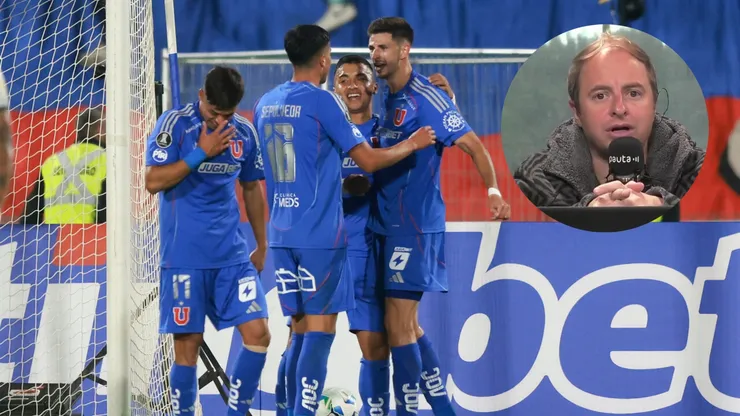Coke Hevia aplaudió el triunfazo de la U en Copa Libertadores (Photosport).