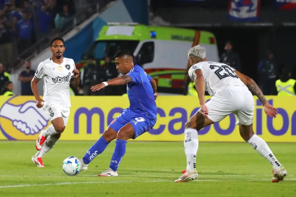 Nico Guerra asistió de gran manera a Di Yorio. | Foto: Photosport
