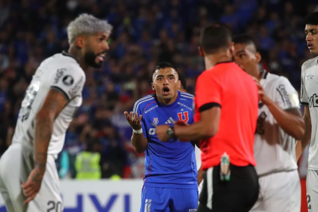 Nico Guerra fue una de las grandes figuras en el triunfo de la U en Copa Libertadores (Photosport).