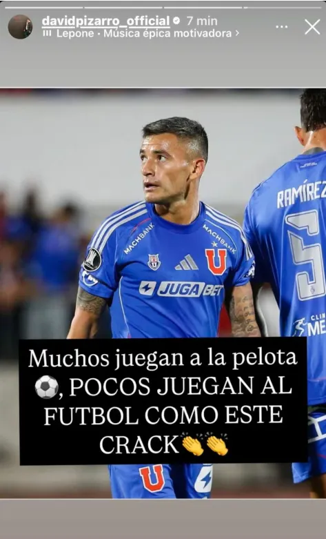 La publicación de David Pizarro en su cuenta de Instagram | FOTO: Captura