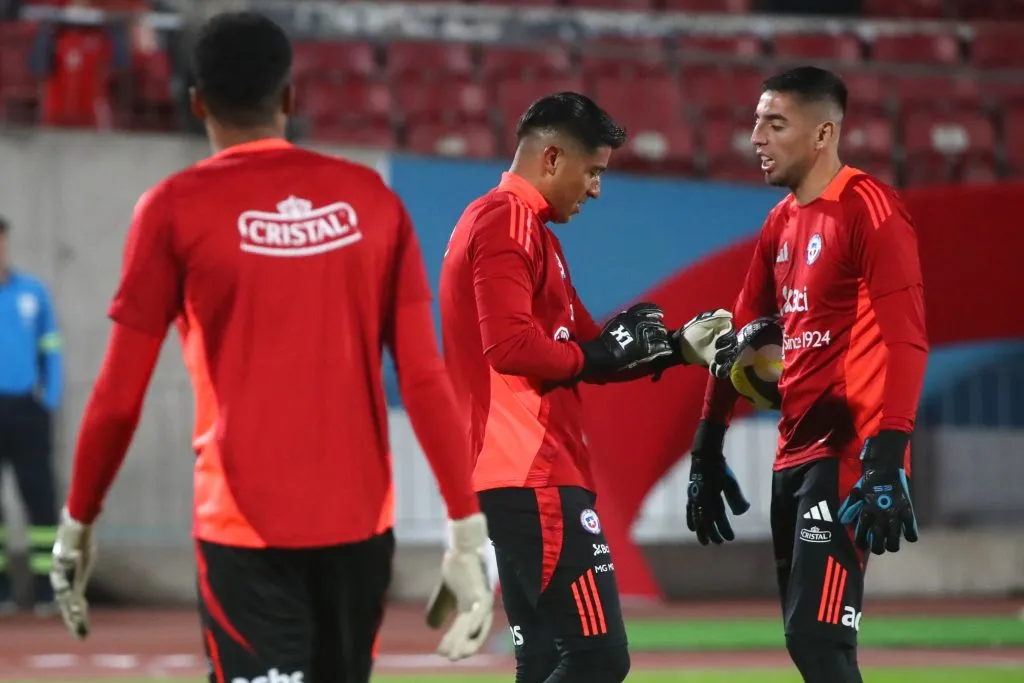 Brayan Cortés y Gabriel Castellón son dos de los tres arqueros de La Roja | FOTO: Jonnathan Oyarzun/Photosport