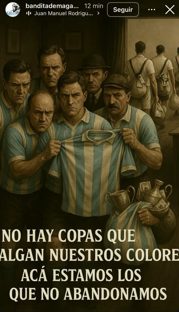 Captura de la historia de la ‘Bandita de Magallanes’ en Instagram.