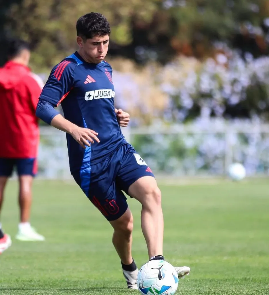 Moya trabaja con los ‘Azules’ | Foto: U. de Chile