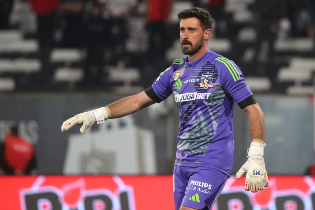 De Paul atajará en Colo Colo ante Wanderers. | Foto: Photosport