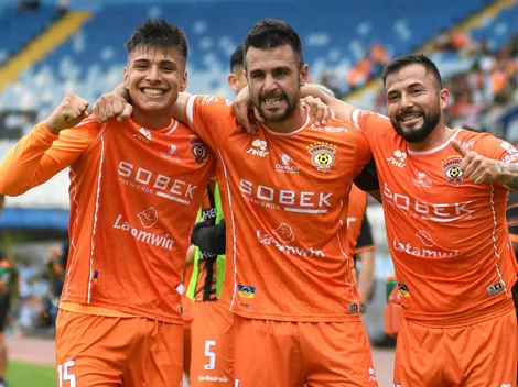 El nuevo héroe de Cobreloa festeja con todo la goleada sobre Antofagasta