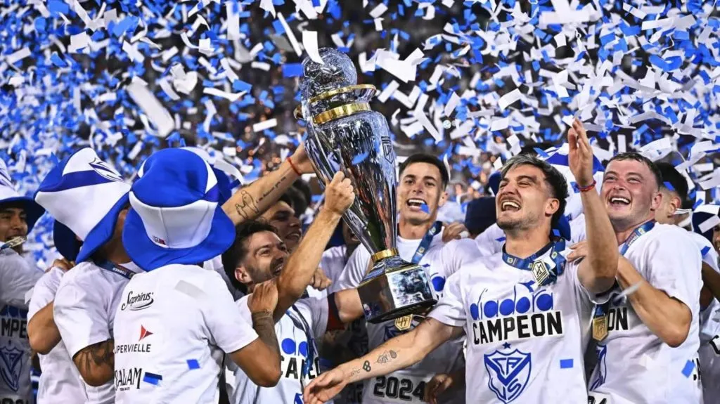 Vélez Sarsfield fue el último campeón de Argentina.