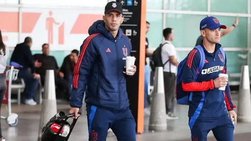 Universidad de Chile ya está en Argentina para enfrentar a Estudiantes de La Plata.