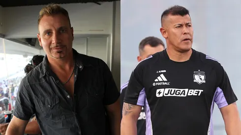 Marcelo Barticciotto le deja un consejo a Jorge Almirón. (Foto: Photosport)