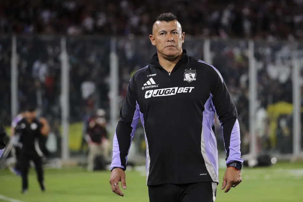 Jorge Almirón prepara desafío de Colo Colo ante Fortaleza por la Copa Libertadores.  (Foto: Photosport)