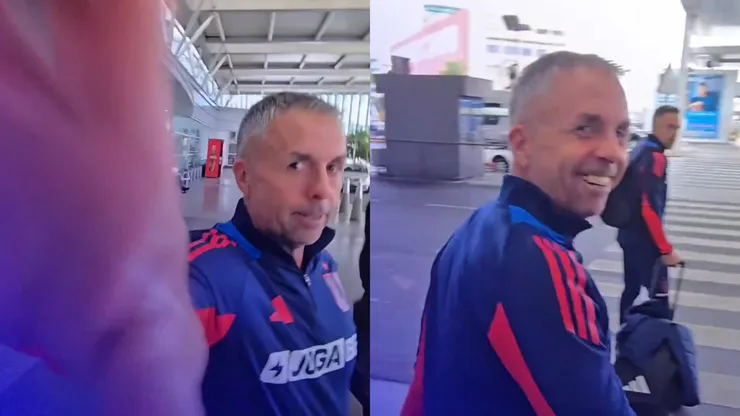 Gustavo Álvarez sorprende con broma a reportero. (Foto: La Voz Azul)