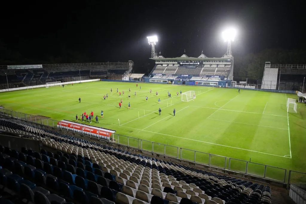 La U afinó detalles bajo la lluvia (Foto: U. de Chile)
