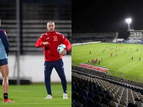 La U realizó su última práctica antes de enfrentar a Estudiantes La Plata