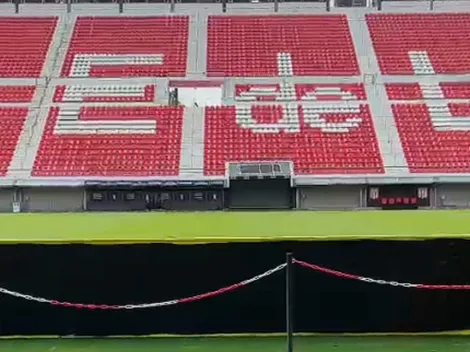 Así está el Estadio UNO tras la tormenta a horas del duelo entre Estudiantes y la U
