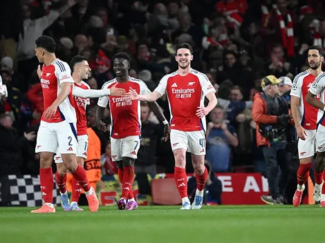 El Arsenal le da un baile al Real Madrid con Rice como figura