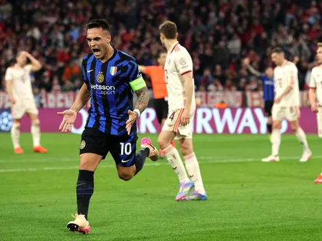 Inter de Milán golpea de visita al Bayern en los cuartos de Champions