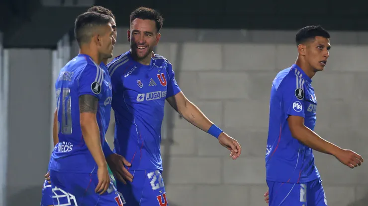 Universidad de Chile triunfa ante Estudiantes. (Foto: Photosport)