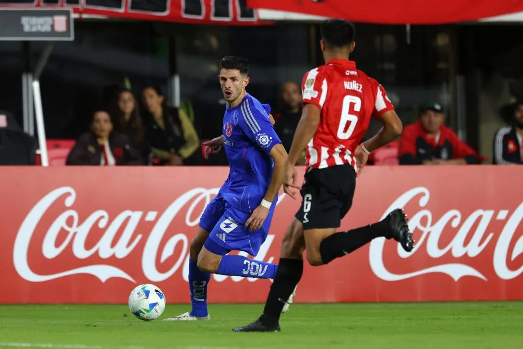 Di Yorio fue el jugador de ataque más peligroso de la U | FOTO: Javier Vergara/Photosport