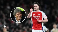 Manuel Pellegrini le dedicó unas palabras a Declan Rice tras su gran actuación en Champions League. (Foto: Getty Images)