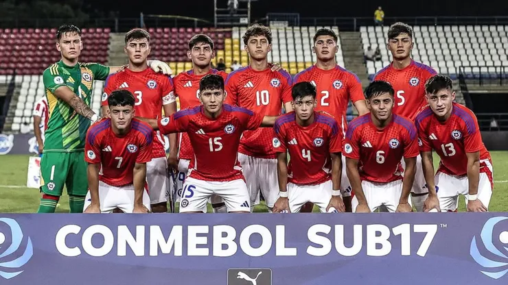La Selección Chilena no contará con dos jugadores por lesión para su encuentro por la semifinal del Sudamericano Sub-17. (Foto: Federación de Fútbol de Chile)