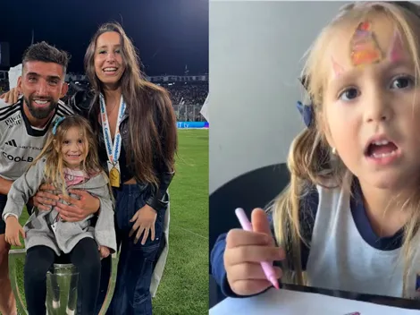 "¡Quiero ver los jugadores, mojando la camiseta!": hija de Amor sorprende como una hincha más