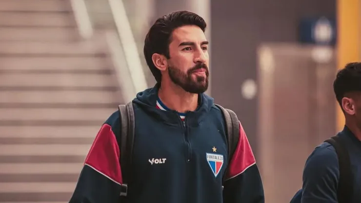 Juan Martín Lucero es parte del plantel de Fortaleza que viajó a Chile.