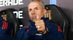 Tincho Gálvez alaba al entrenador Gustavo Álvarez.