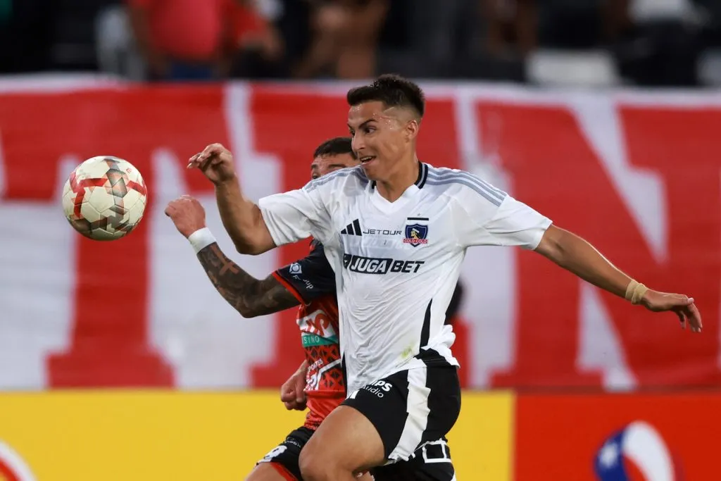 Villagra quiere ganarse un lugar en Colo Colo. | Foto: Photosport