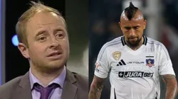 Coke Hevia salió a prestarle ropa a Vidal por festejar el triunfo de la U de Chile.