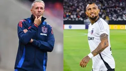 Álvarez y las felicitaciones de Vidal tras la victoria de la U en Argentina.