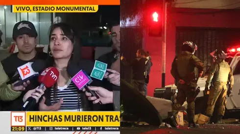 Bárbara Pérez dialogó con los medios tras el fallecimiento de su hermana (Captura / Photosport).